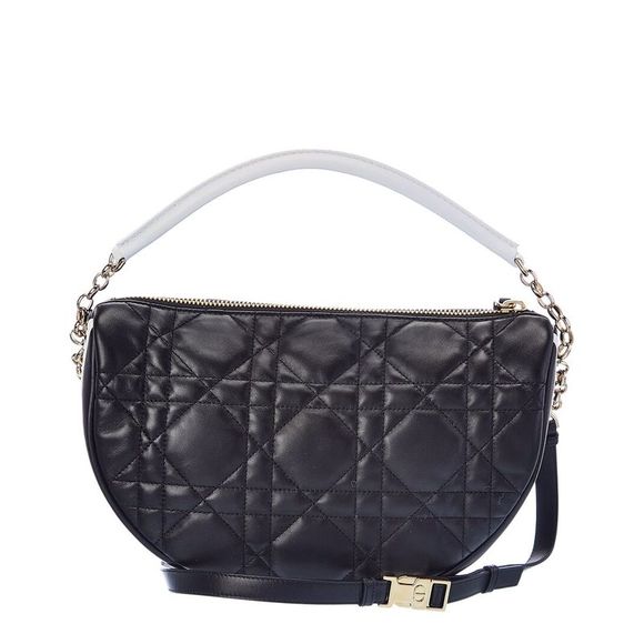 Dior Quilted Leather Shoulder Bag, Black - Picture 3 of 5